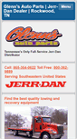 Mobile Screenshot of glennsautoparts.com